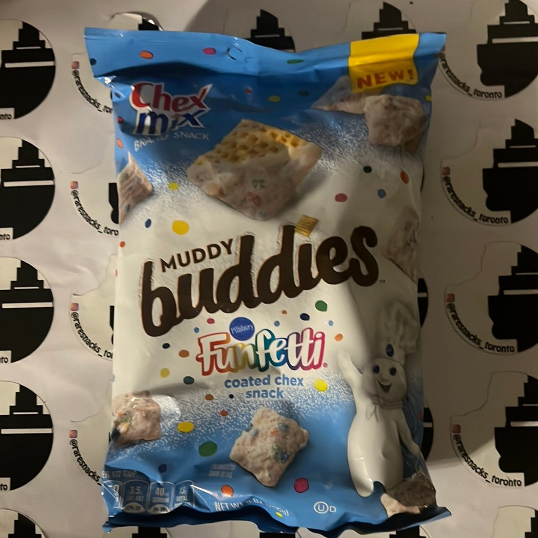 Chex mix Muddy Buddies Funfetti coated Chex mix 255g