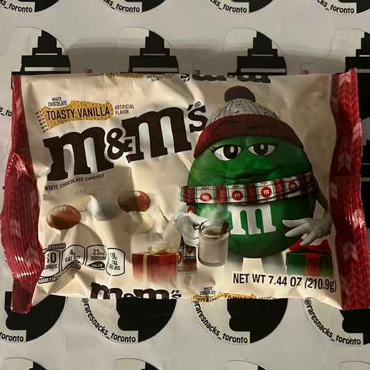 M&Ms White Chocolate Toasty Vanilla 210g