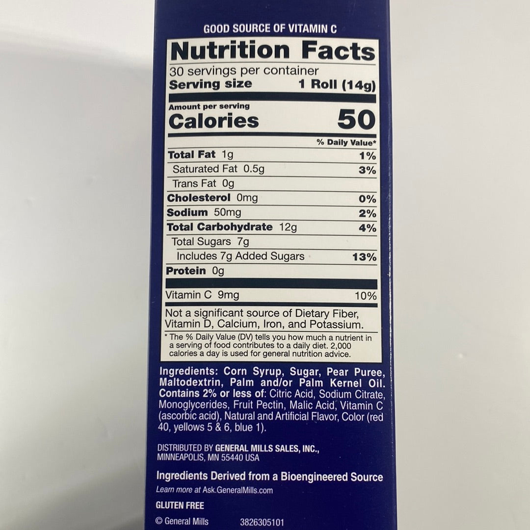 Fruit Rollups Mystery Flavour 30 pack