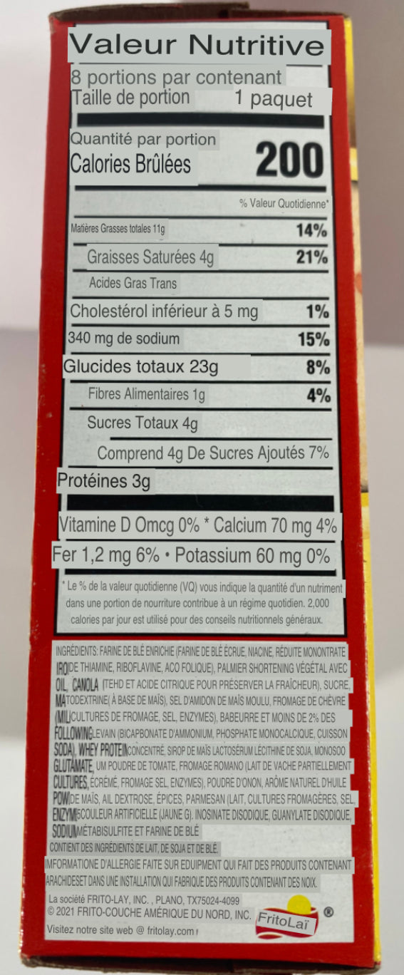 Munchies Doritos Nacho Cheese and Crackers 8pk