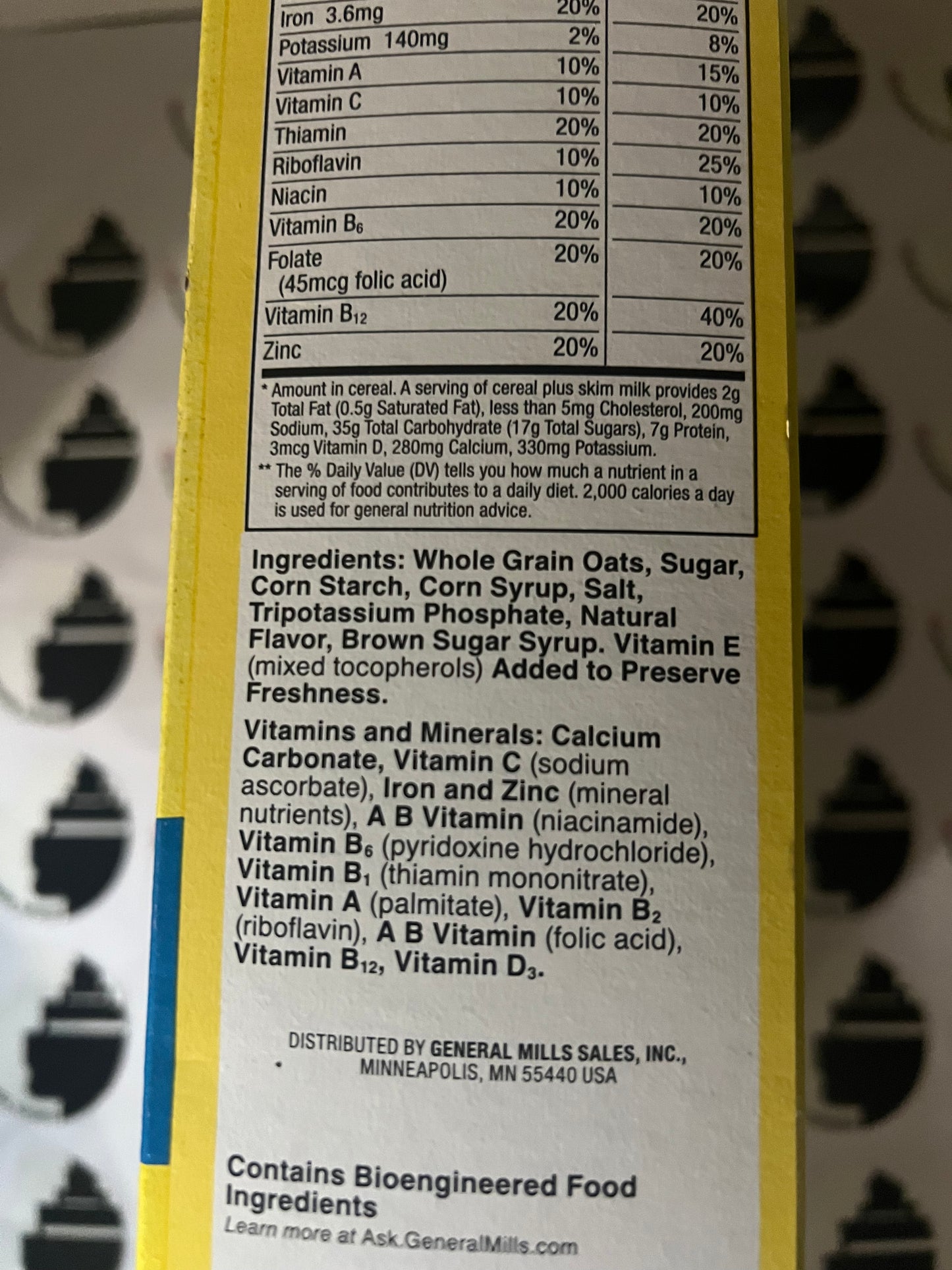 Frosted Lemon Cheerios Family Size 524g