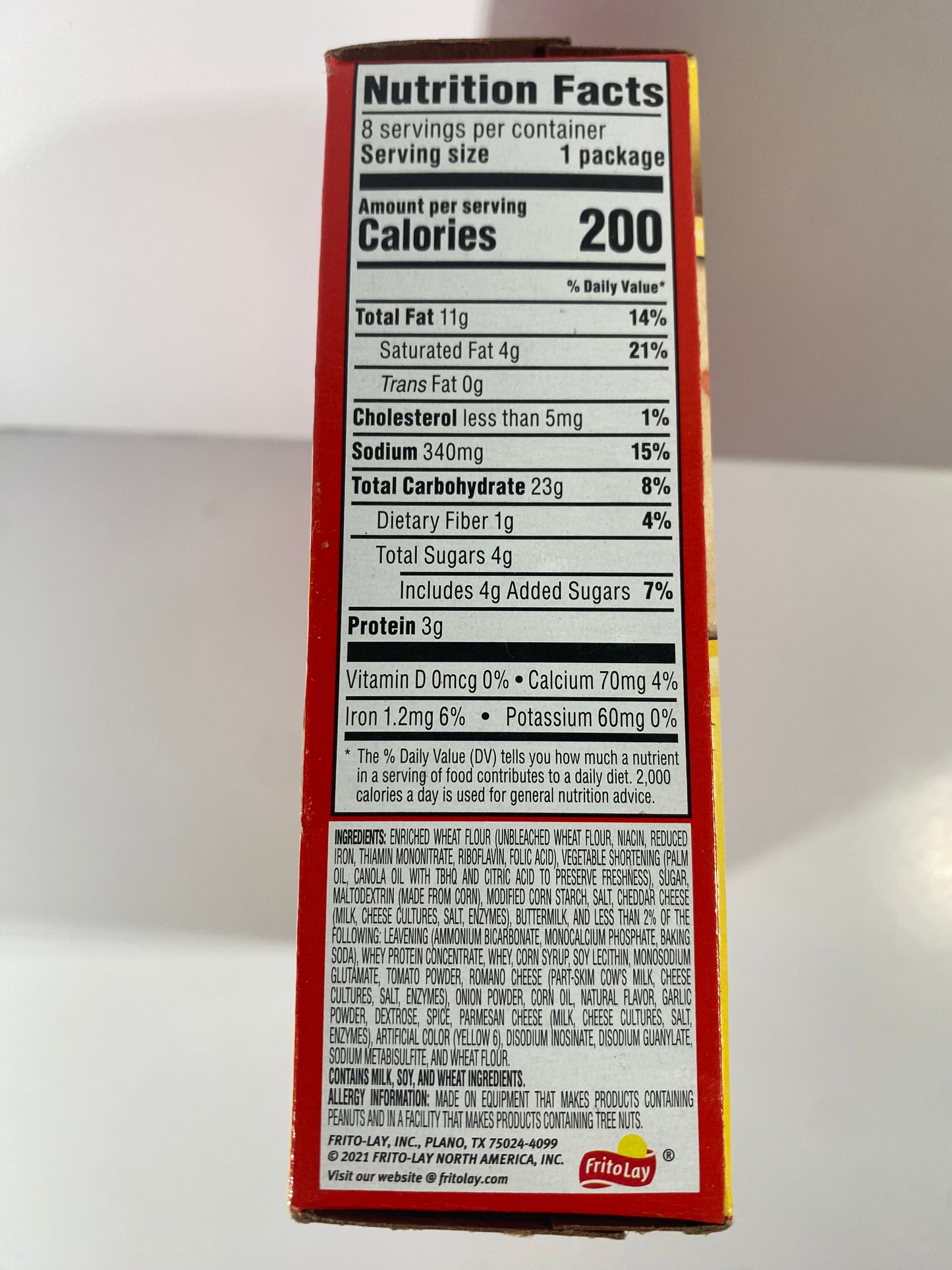 Munchies Doritos Nacho Cheese and Crackers 8pk