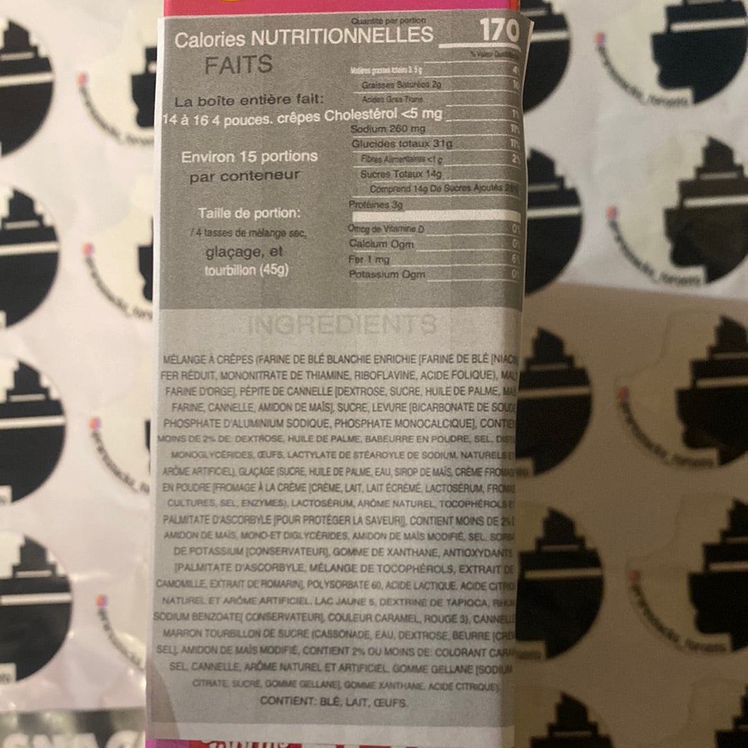 Mrs Butterworths Epic Cinnabon Pancake Kit 708g