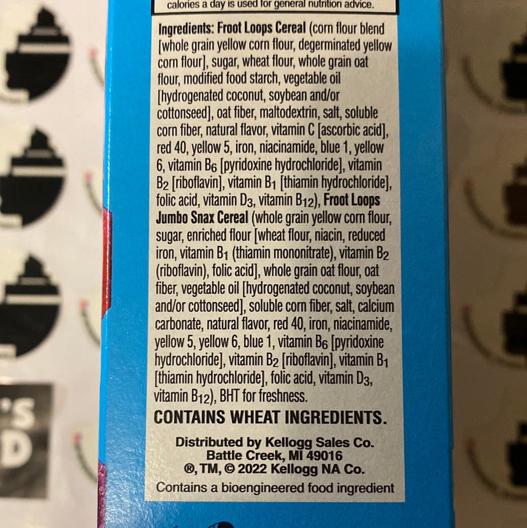 Froot Loops Mega Mixups family size 357g