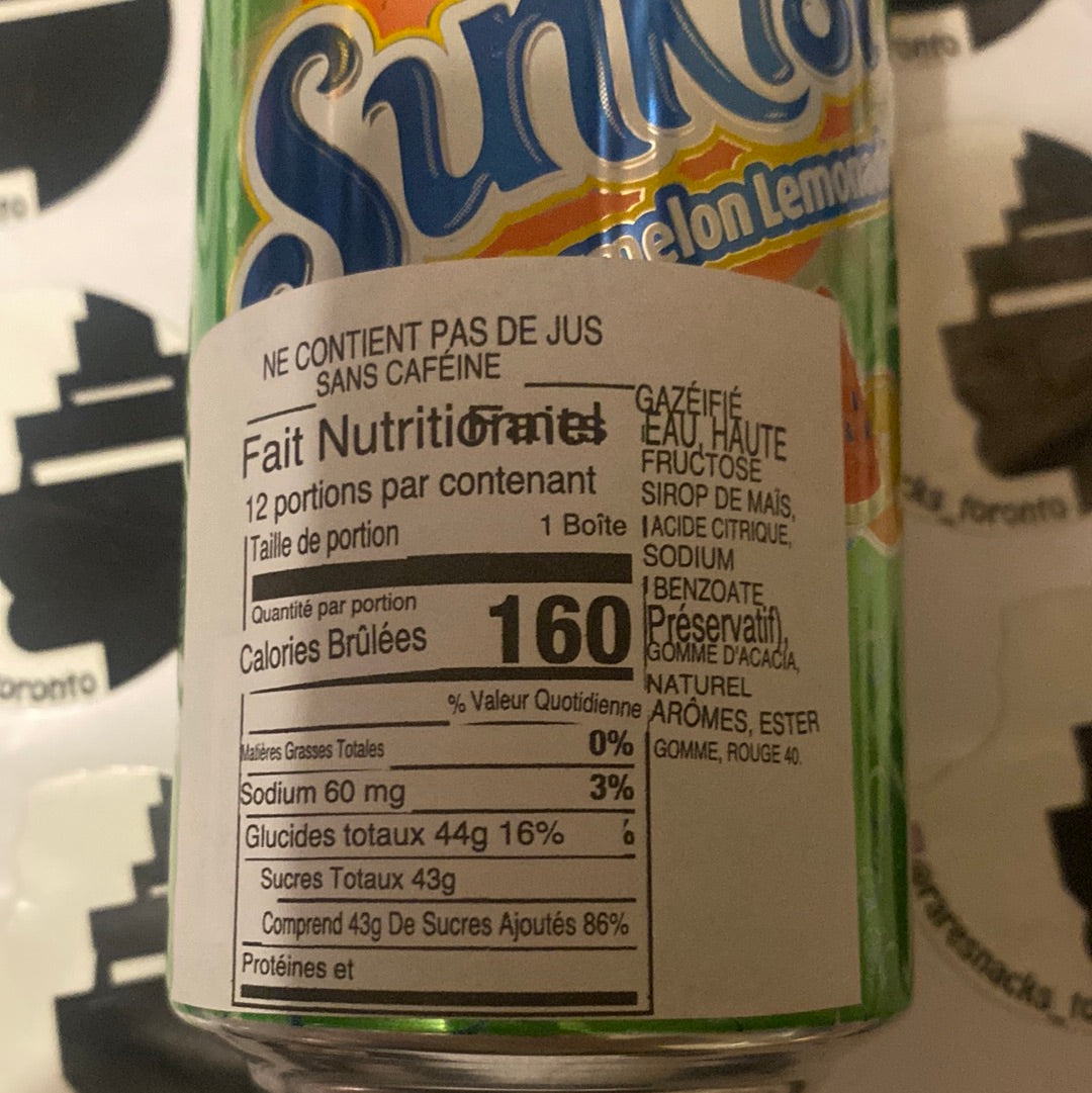 Sunkist Watermelon Lemonade