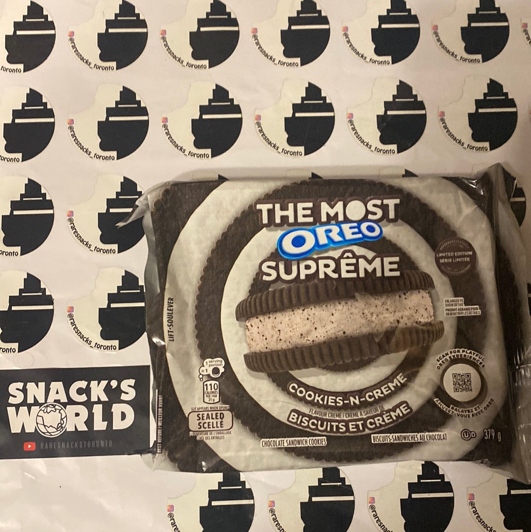 Oreo Most Stuf Supreme cookies n cream 379g
