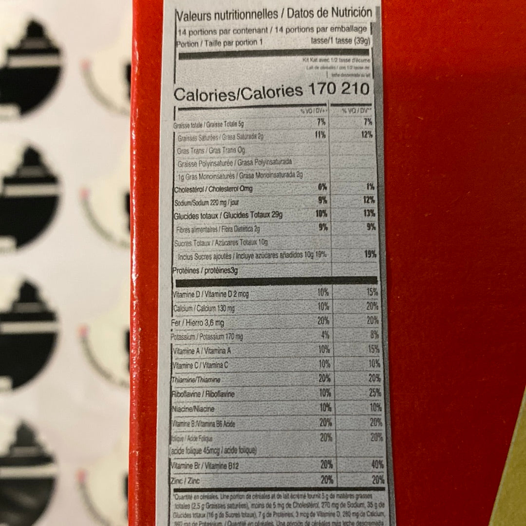 Kit Kat cereal Family Size 552g