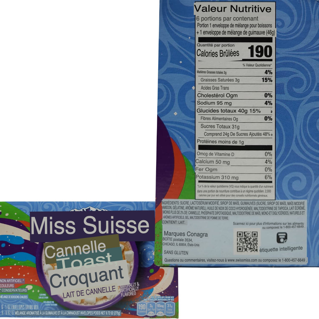 Swiss Miss Cinnamon Toast Crunch Cinnamilk 6pk