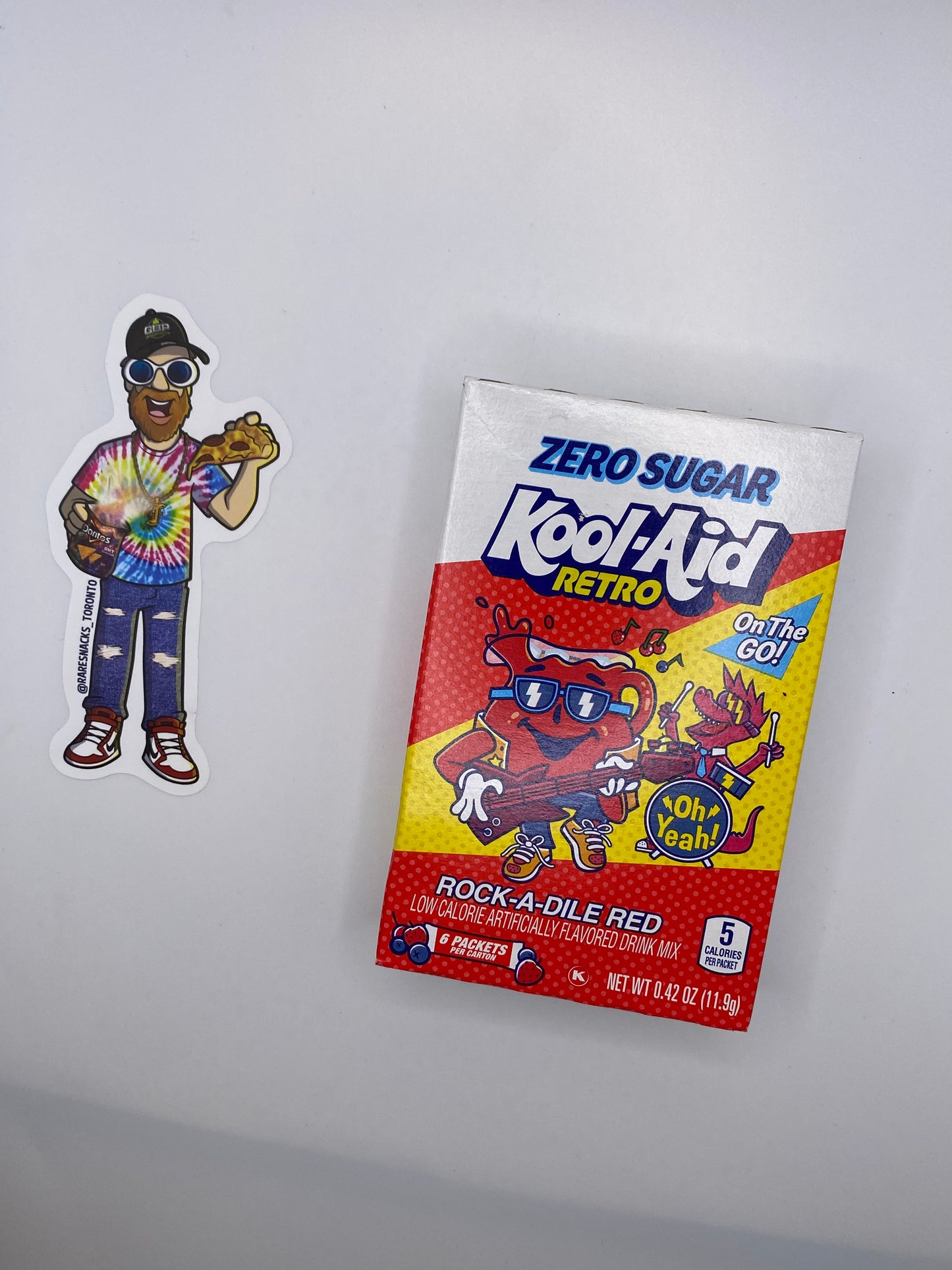 Kool-Aid Retro Sugar Free Rock-a-dile Red singles to go