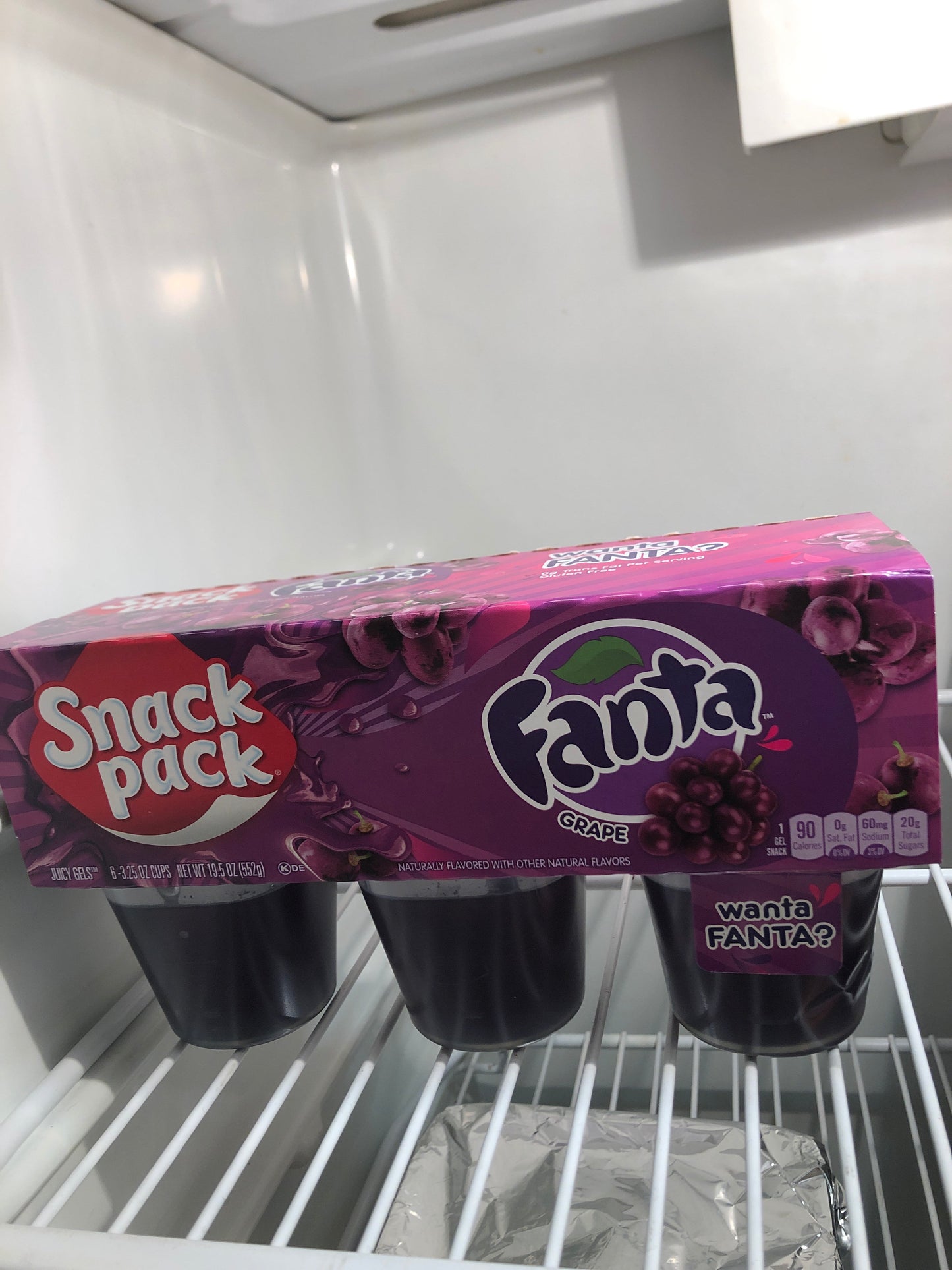 Snack Pack Fanta Grape