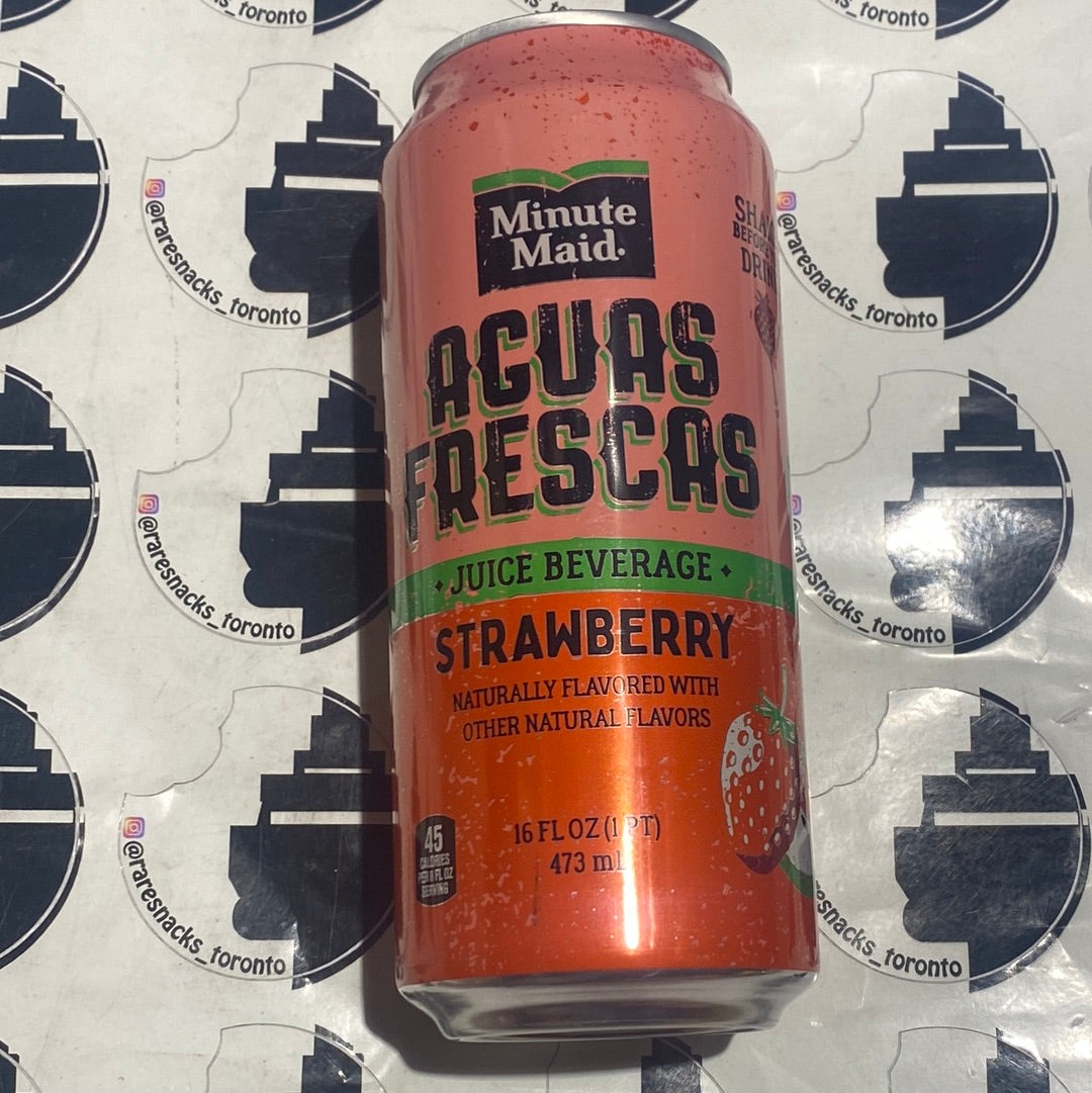 Minute Maid Aguas Frescas Strawberry