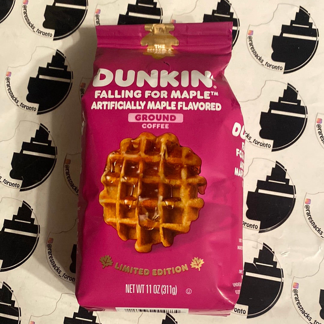 Dunkin Donuts maple flavoured coffee 311g