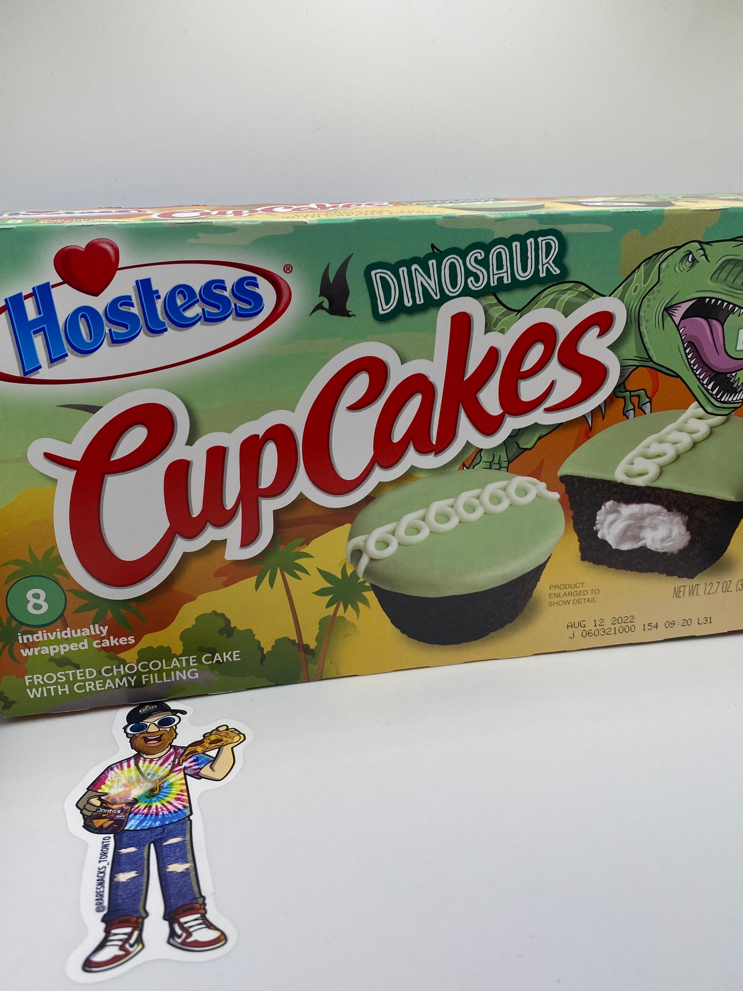 Hostess Cupcakes Dinosaur 8pk