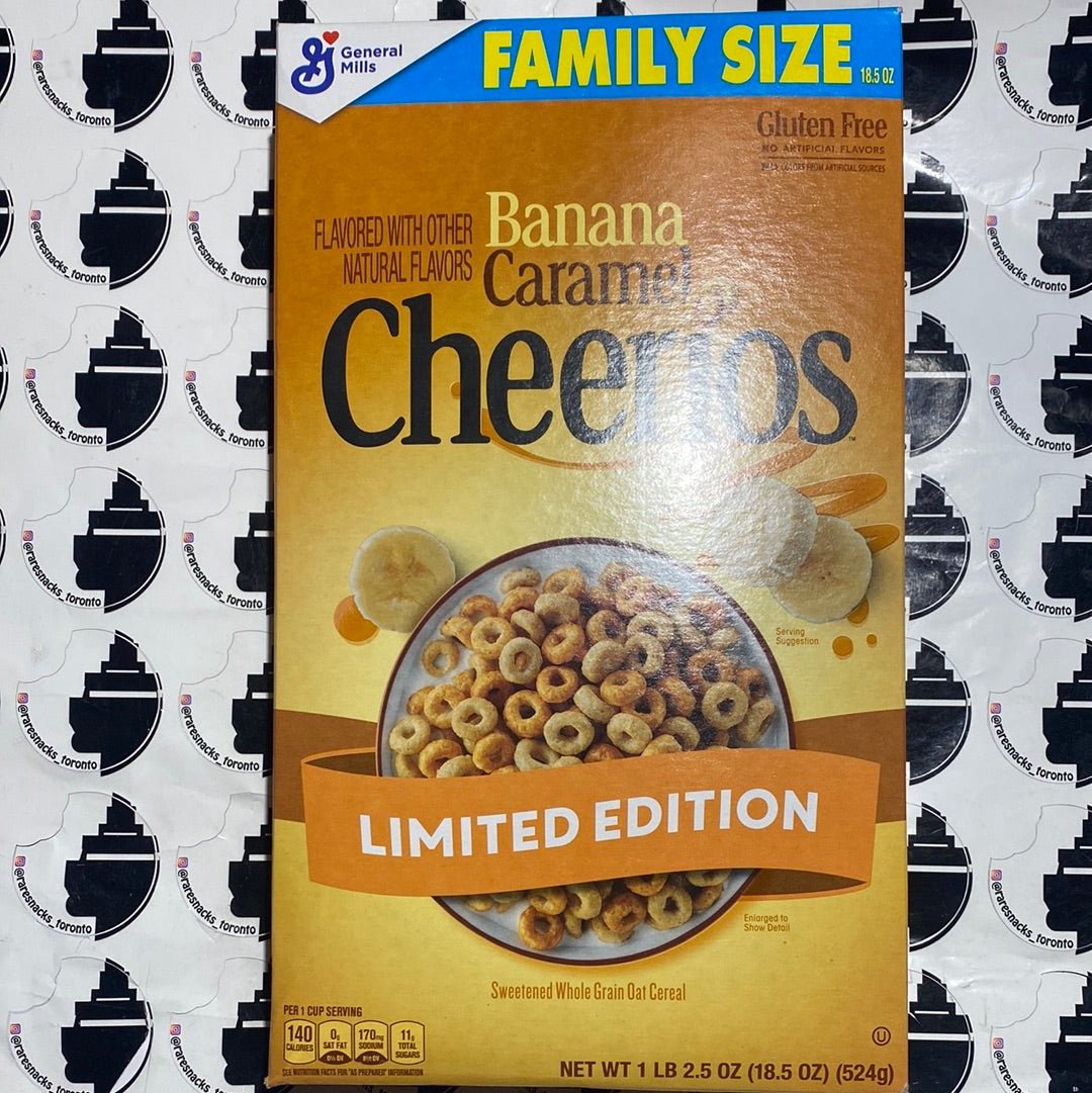 Banana Caramel Cheerios Limited Edition
