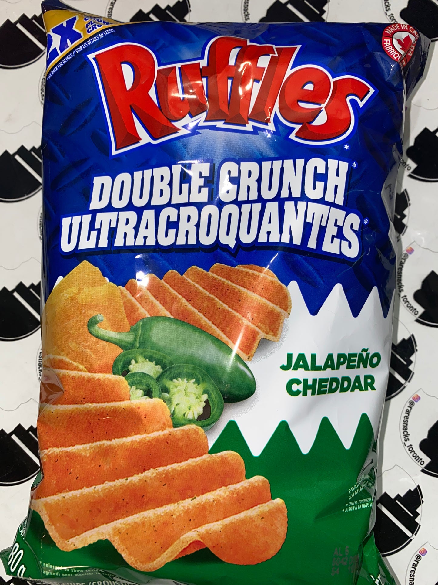 Ruffles Double Crunch Jalapeño Cheddar 180g