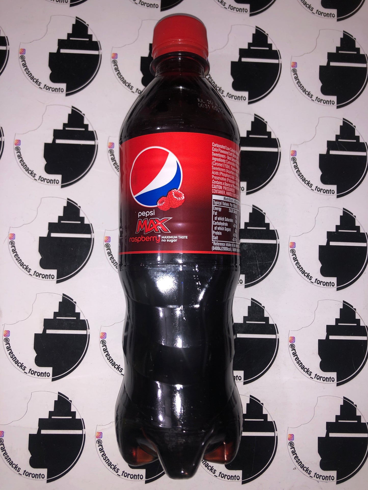 Pepsi Max Raspberry No Sugar