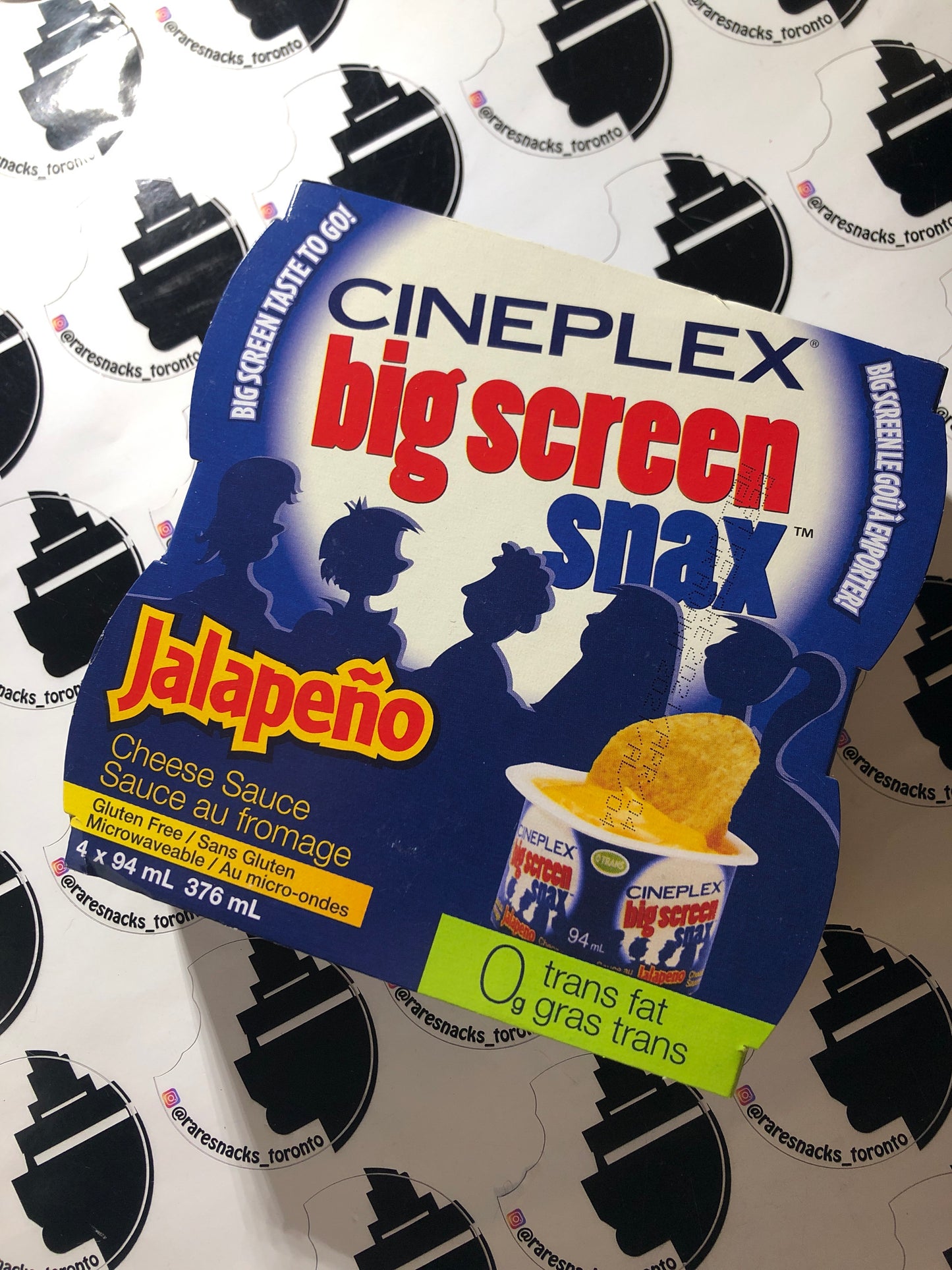 Cineplex Big Screen Snacks Jalapeño Cheese Sauce