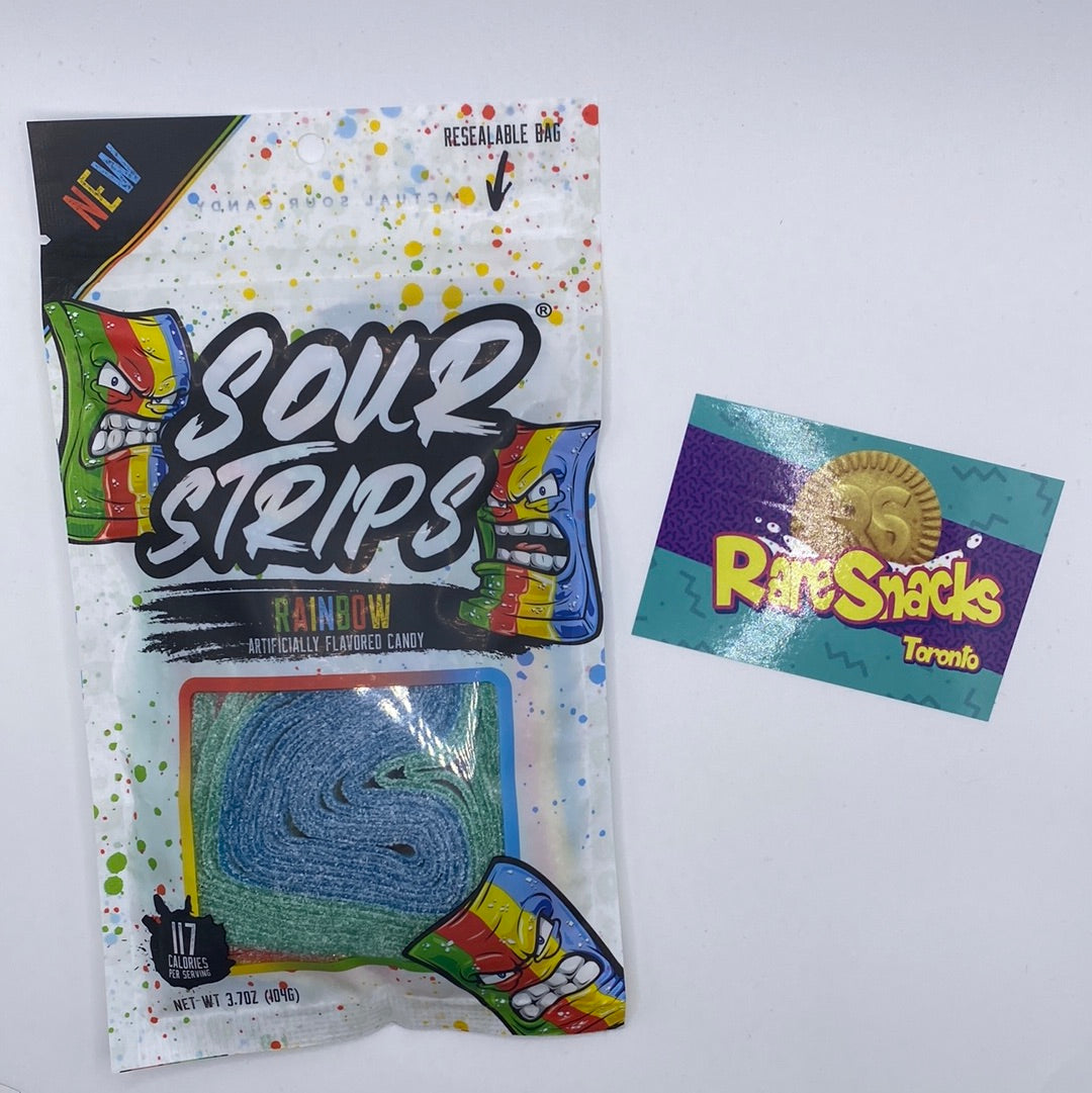 Sour Strips Rainbow 96g
