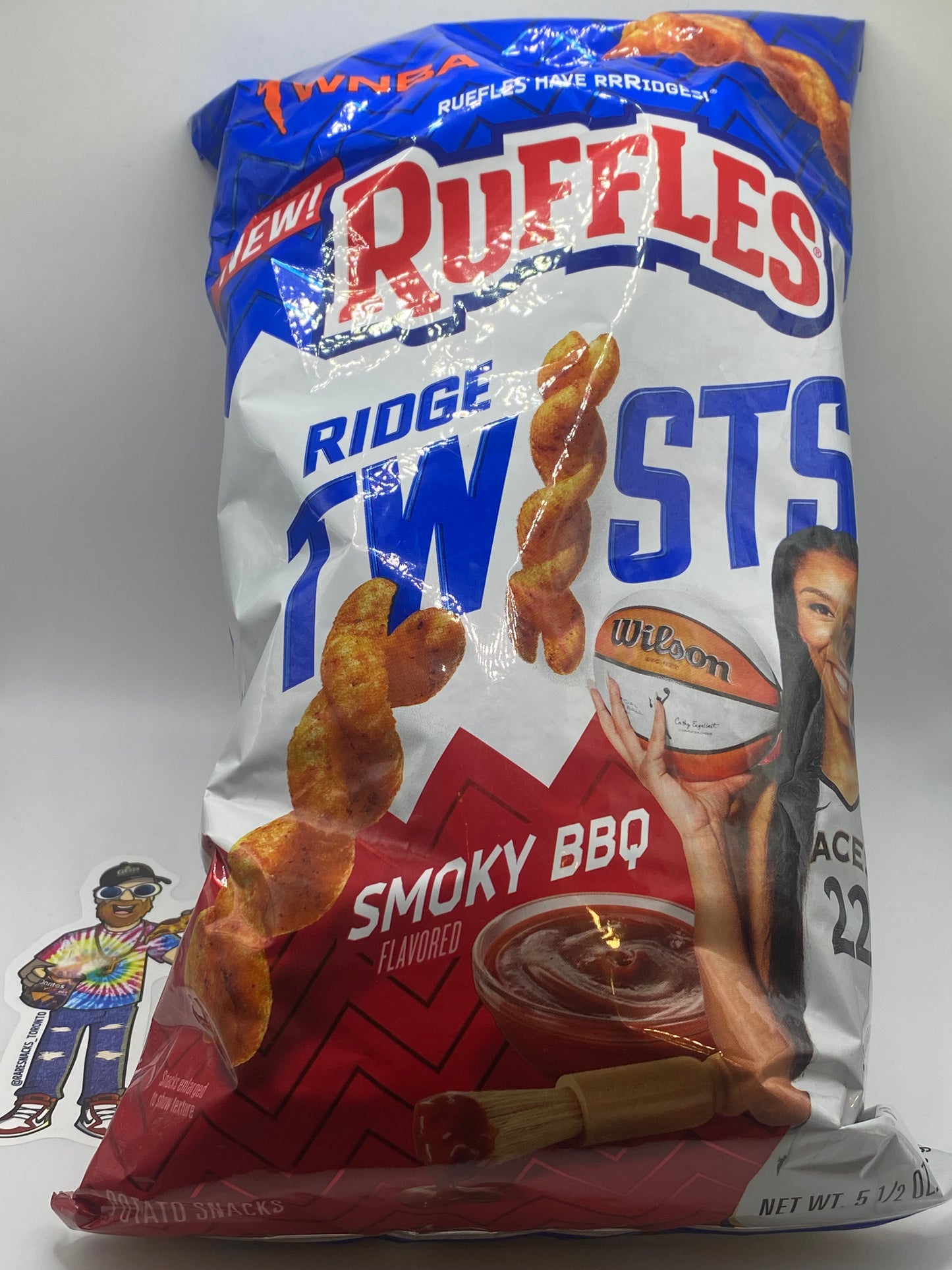 Ruffles Ridge Twists Smoky BBQ 5.5oz