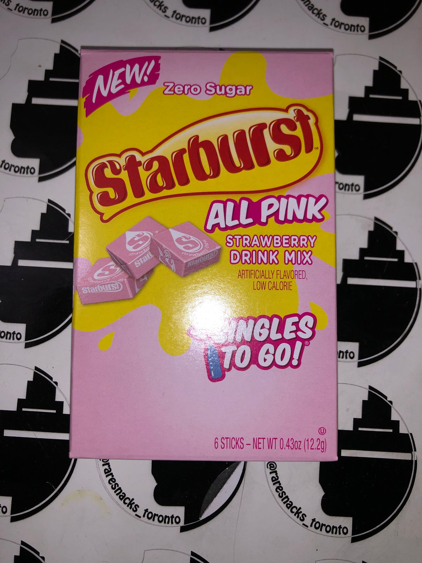 Starburst all pink singles to go