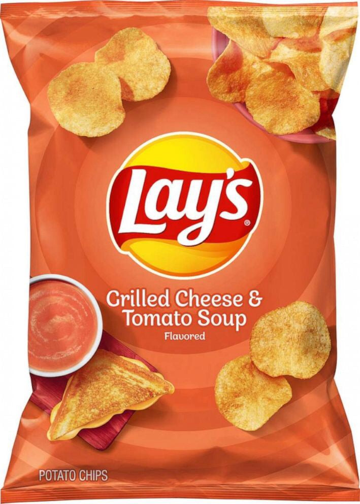 Grilled Cheese and Tomato Soup Lays