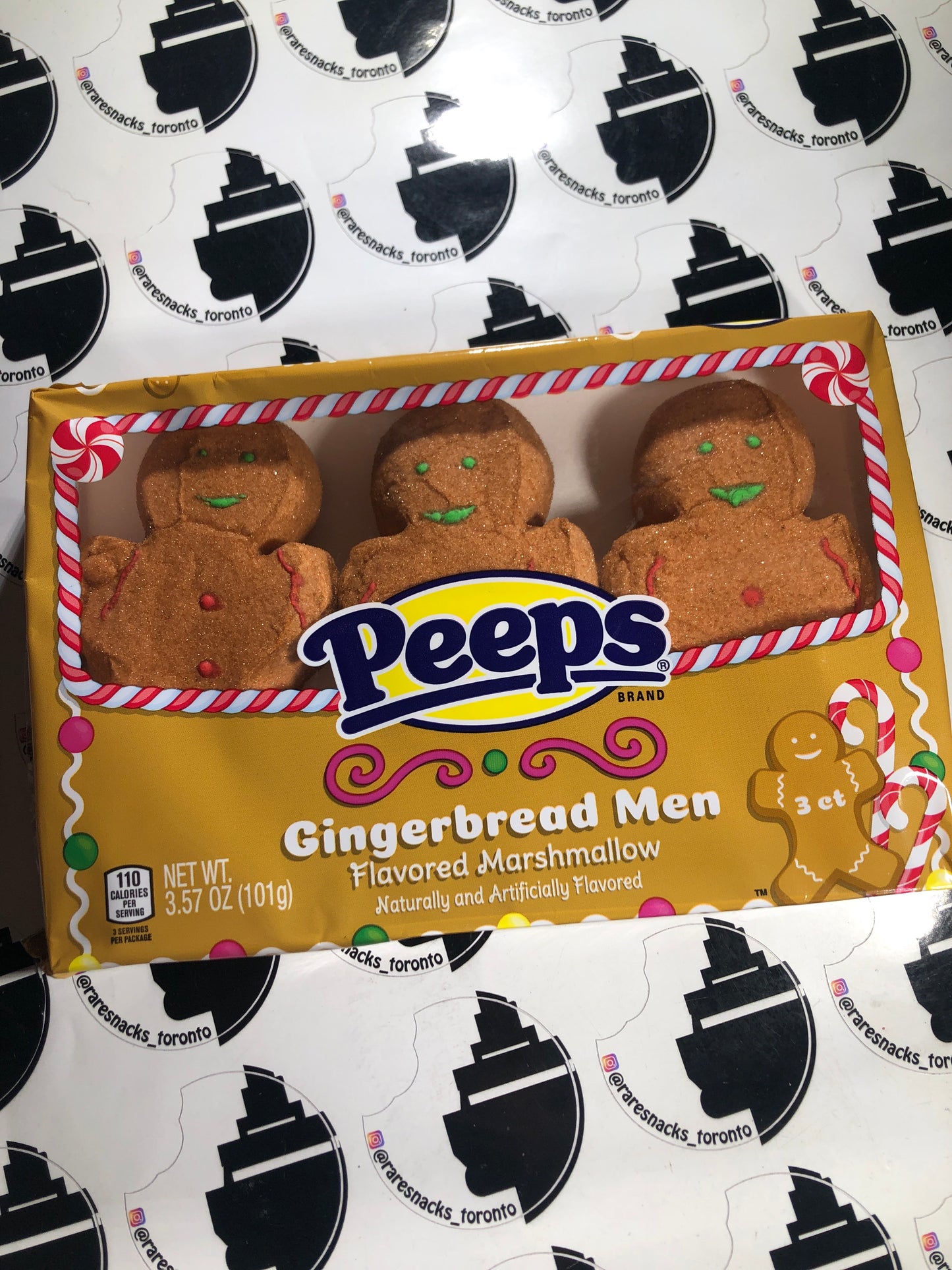 Peeps Gingerbread men