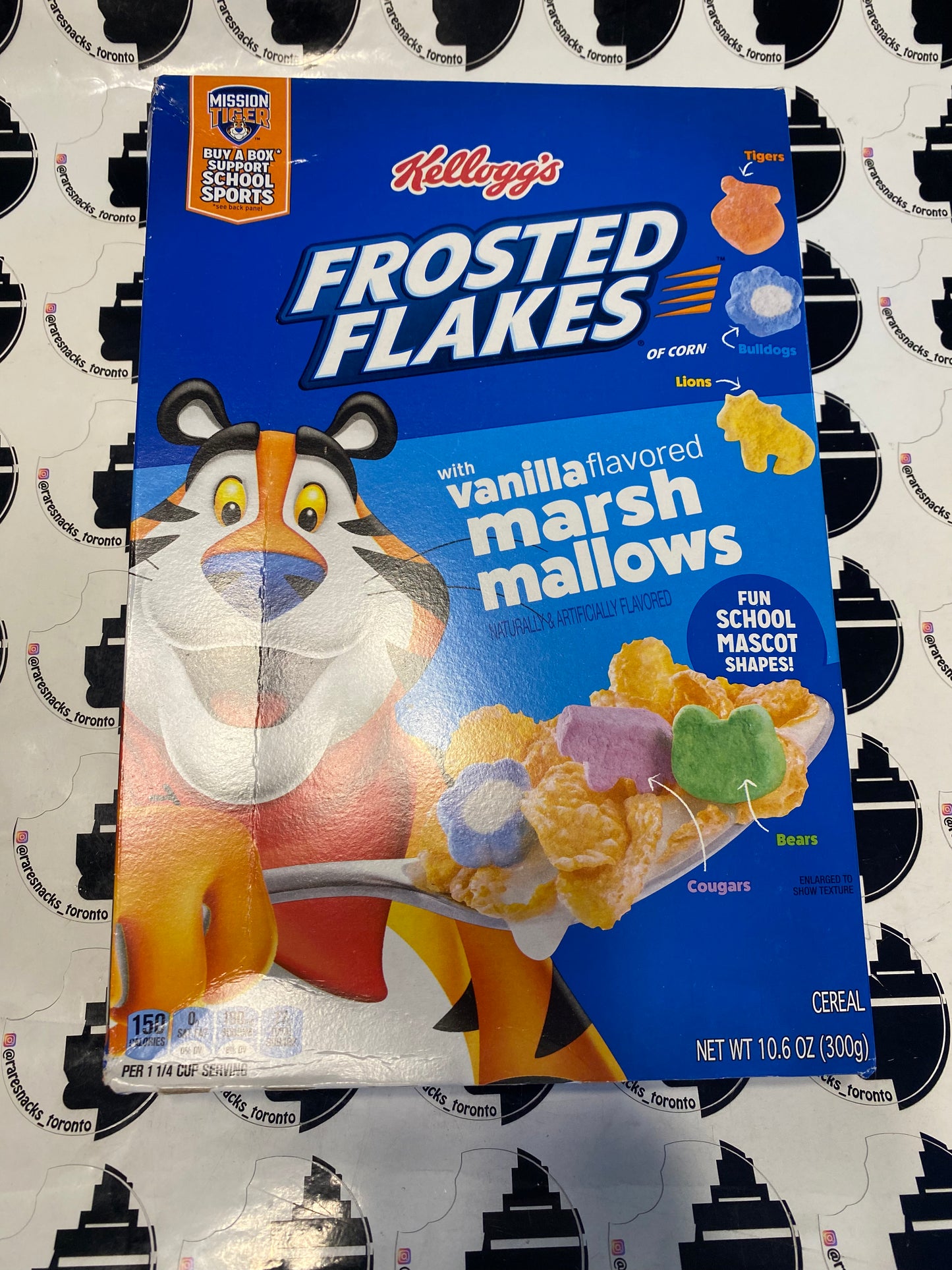 Frosted Flakes with Vanilla Marshmallows