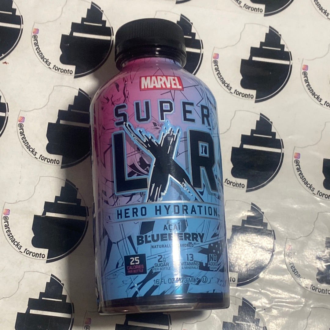 Marvel Super LXR Hero Hydration Açai Blueberry 16oz