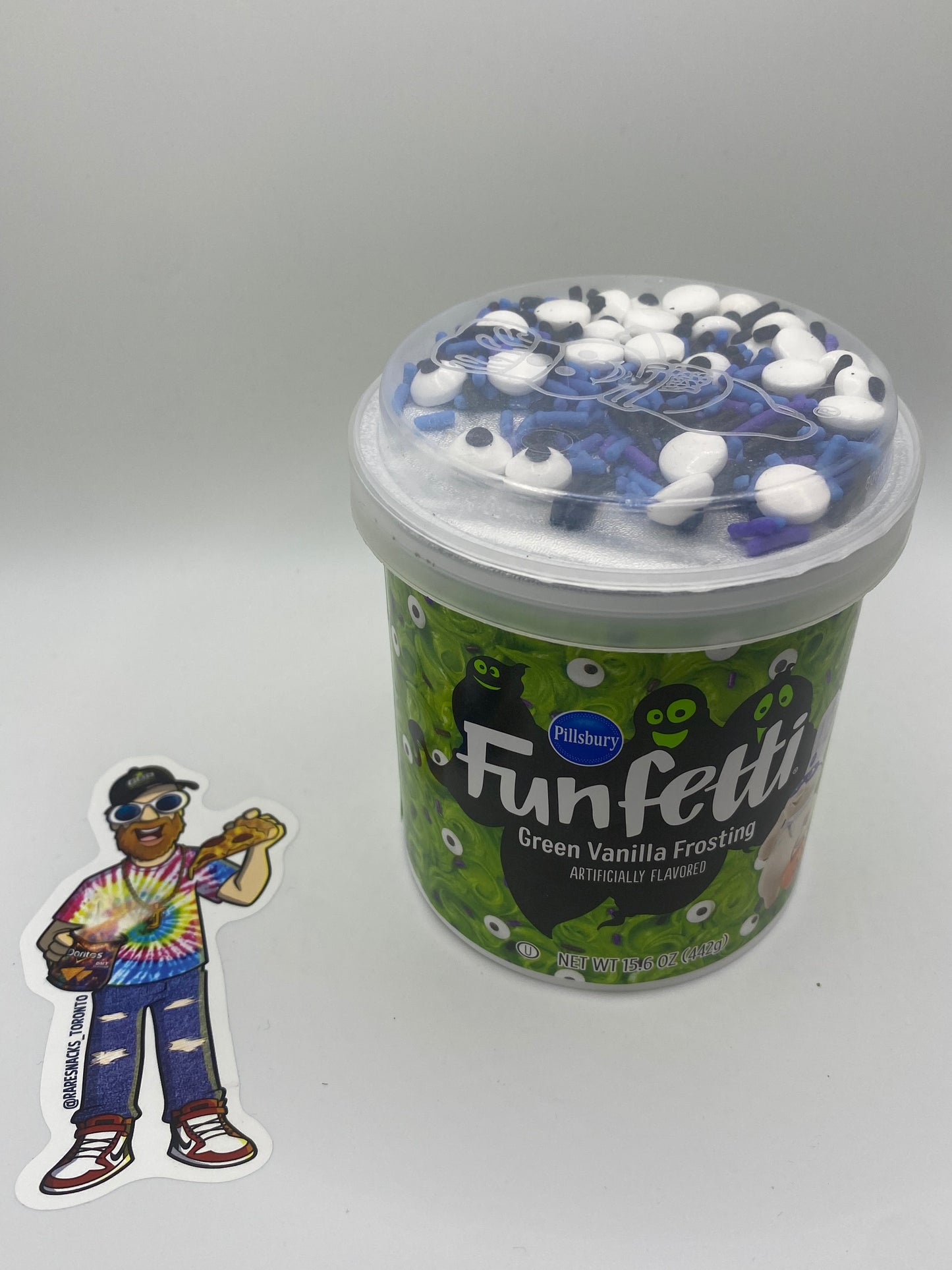 Funfetti Green Vanilla Icing