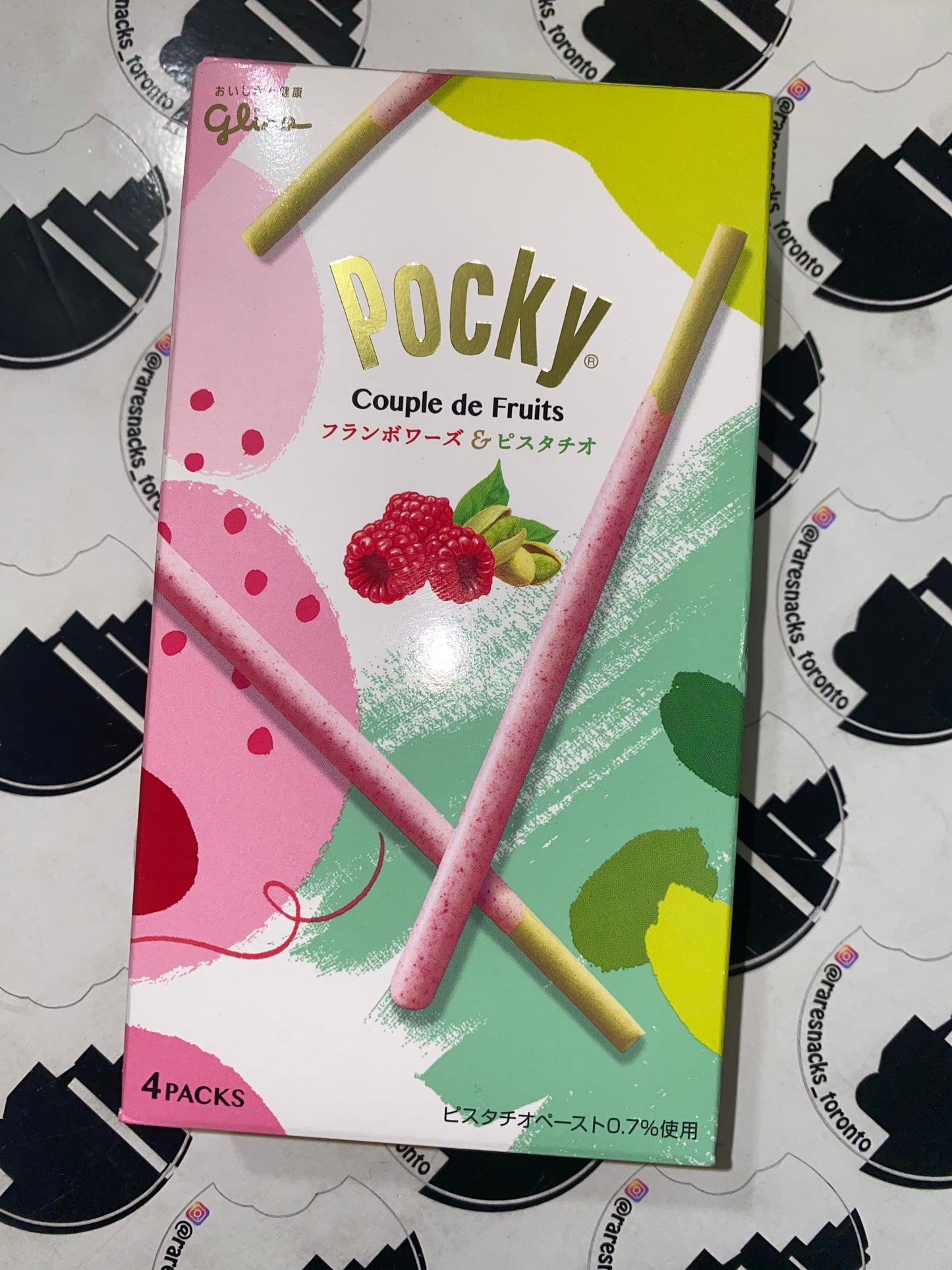 Pocky Couple de Fruits Raspberry Pistacchio