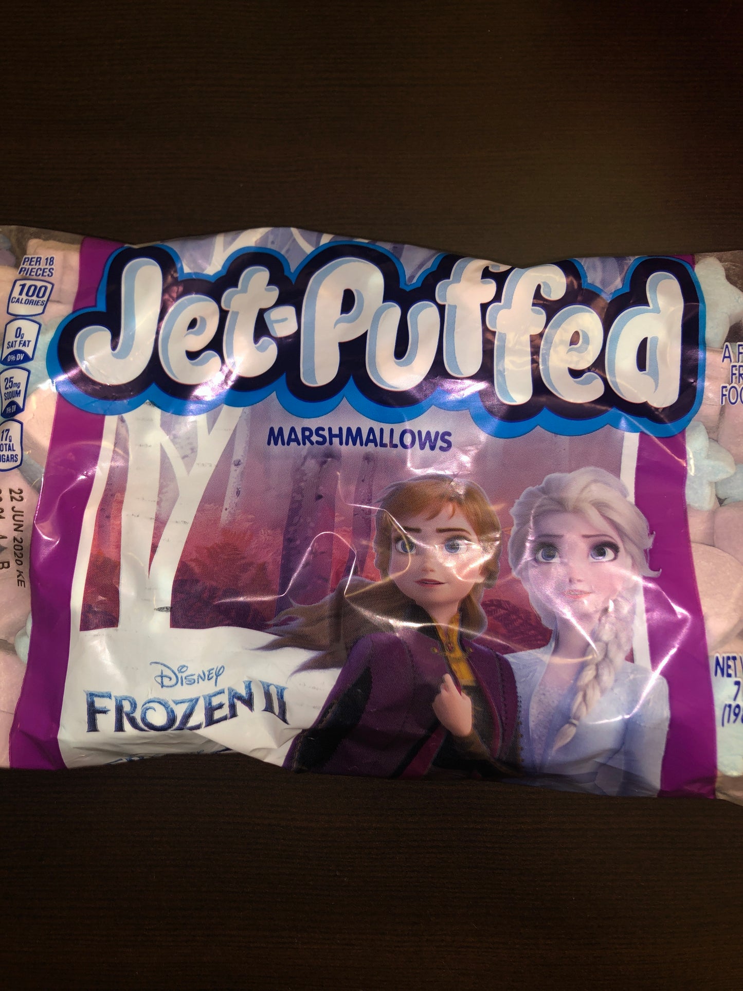 Jet Puffed marshmallows Frozen II