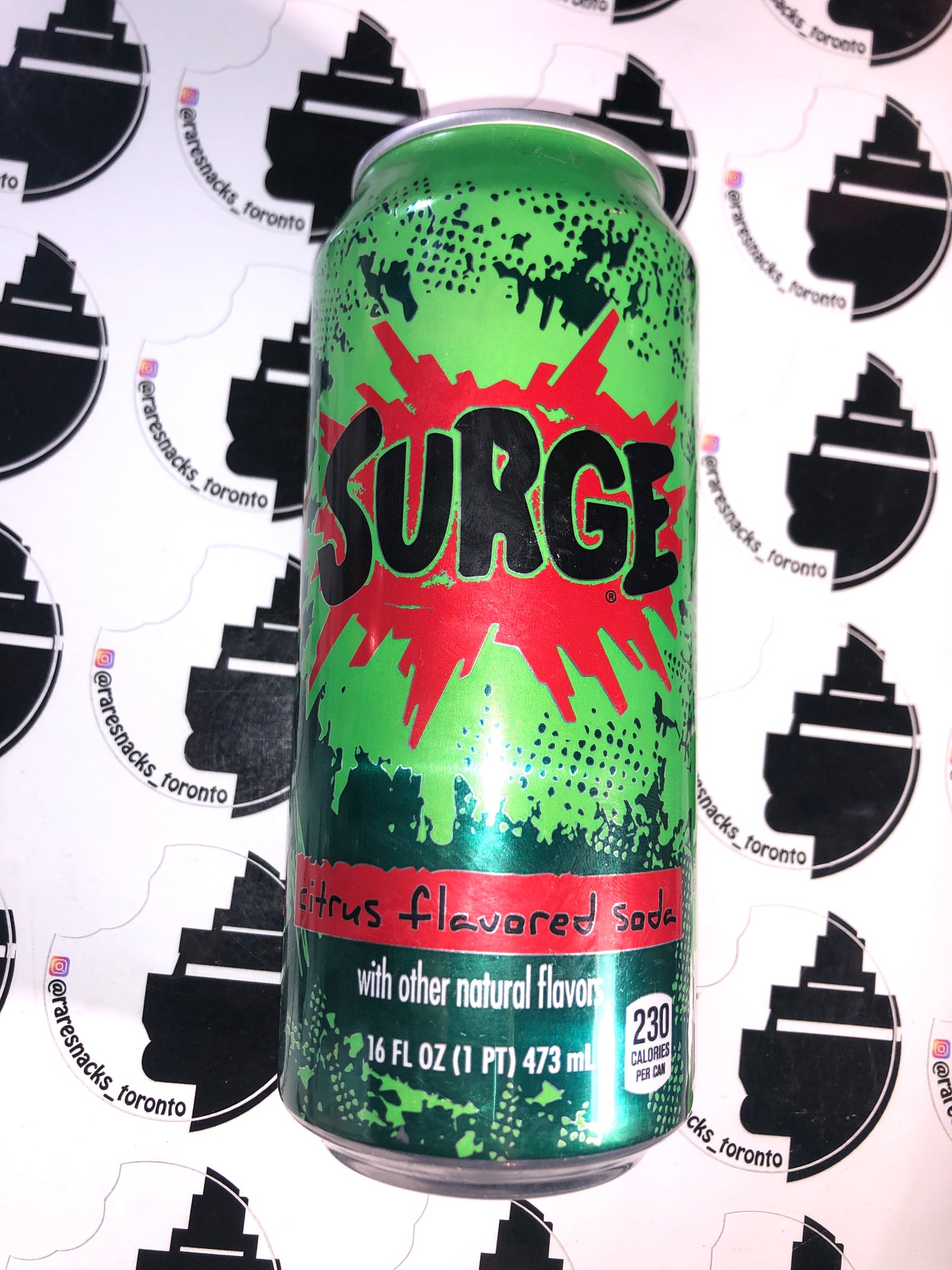 Surge Energy Drink 16oz can