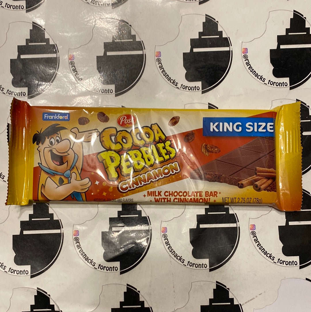 Cocoa Pebbles Cinnamon Milk chocolate bar with cinnamon 78g