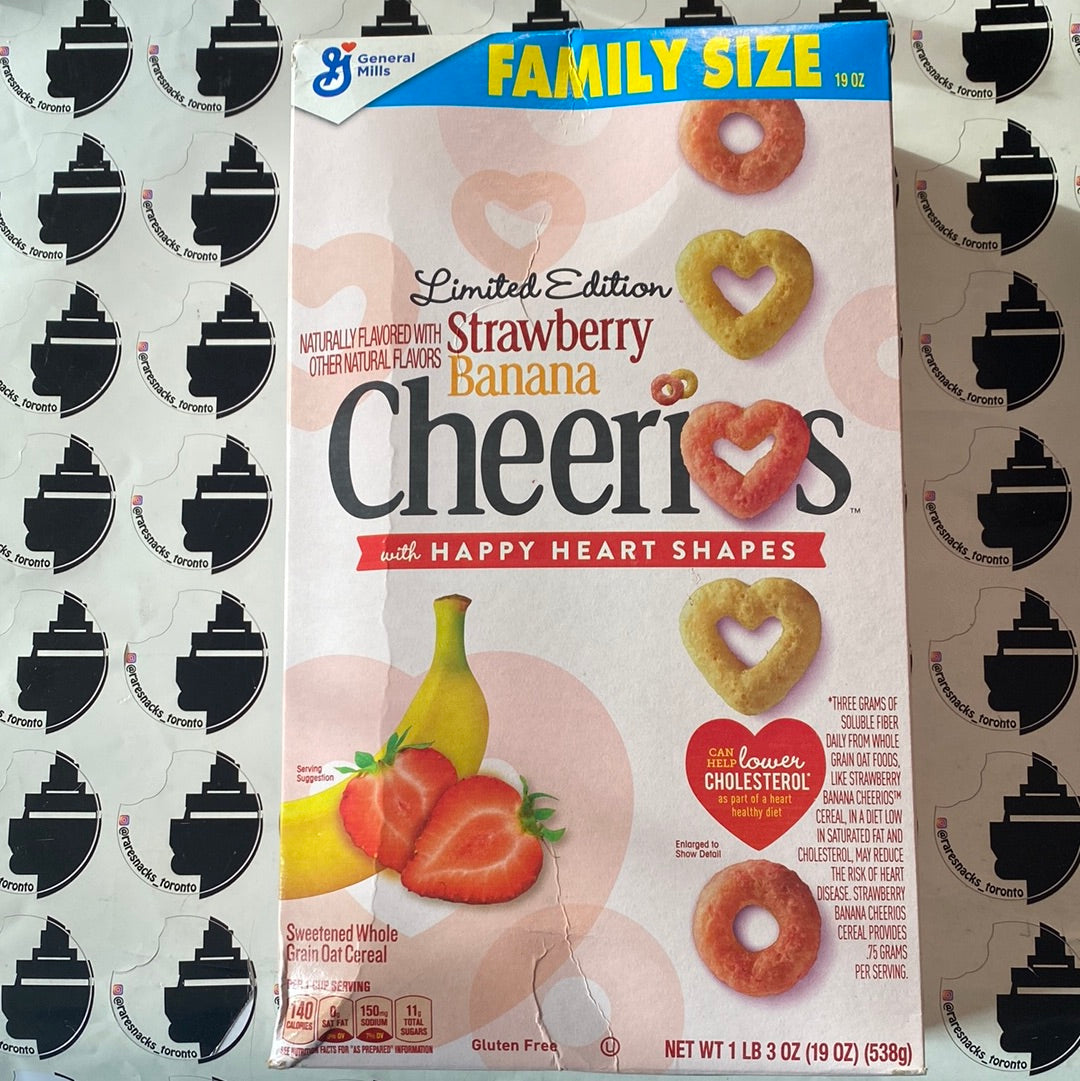 Cheerios Strawberry Banana Limited Edition 538g