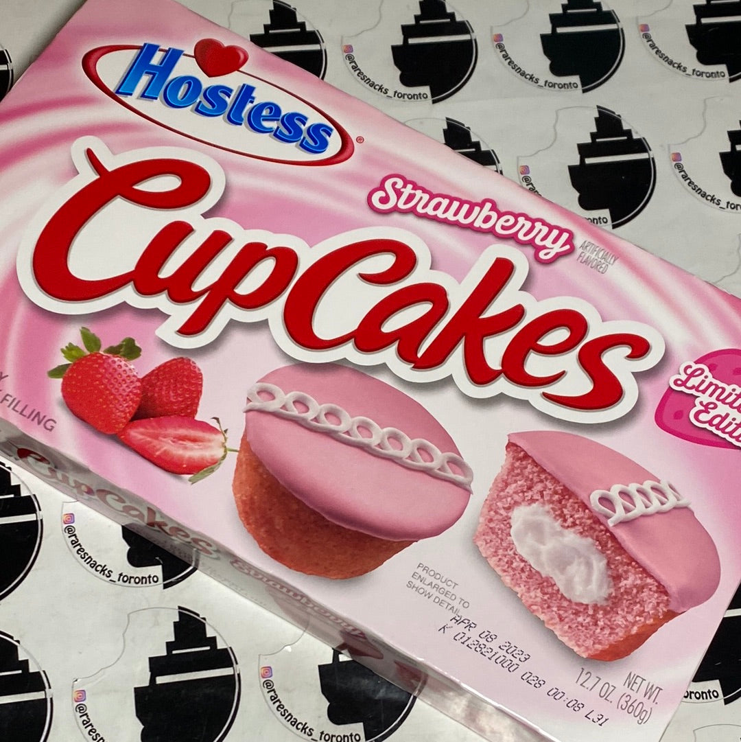 Hostess Strawberry Cupcakes 8pk