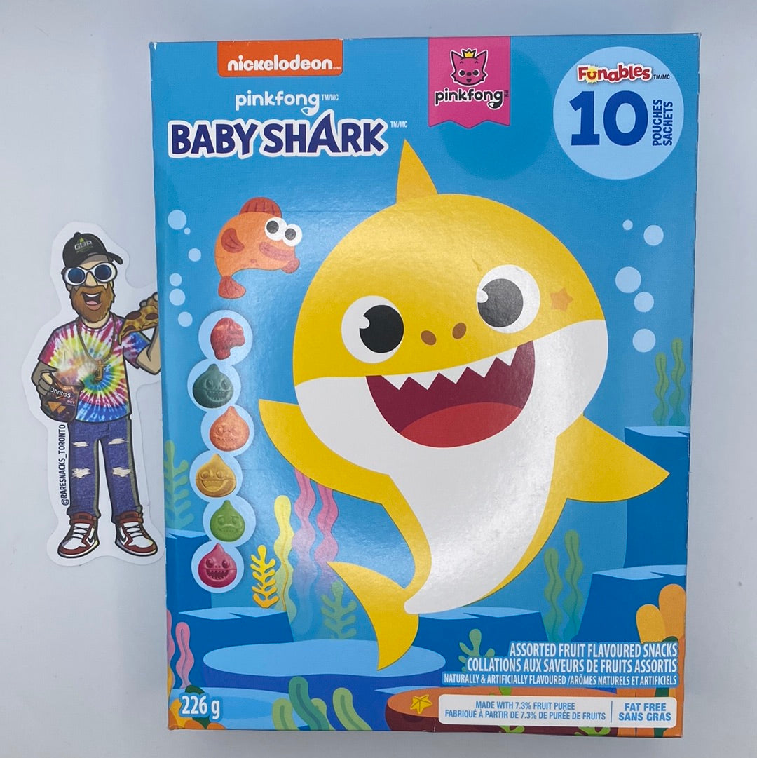 Baby Shark Fruit Snacks 10pk