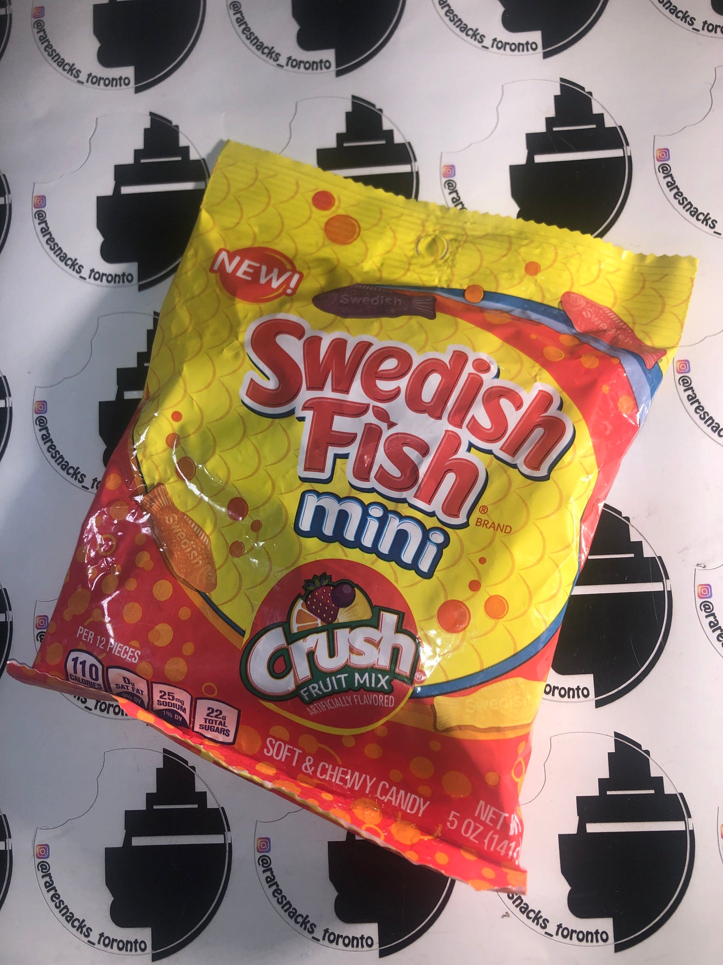 Swedish Fish mini Crush Flavours