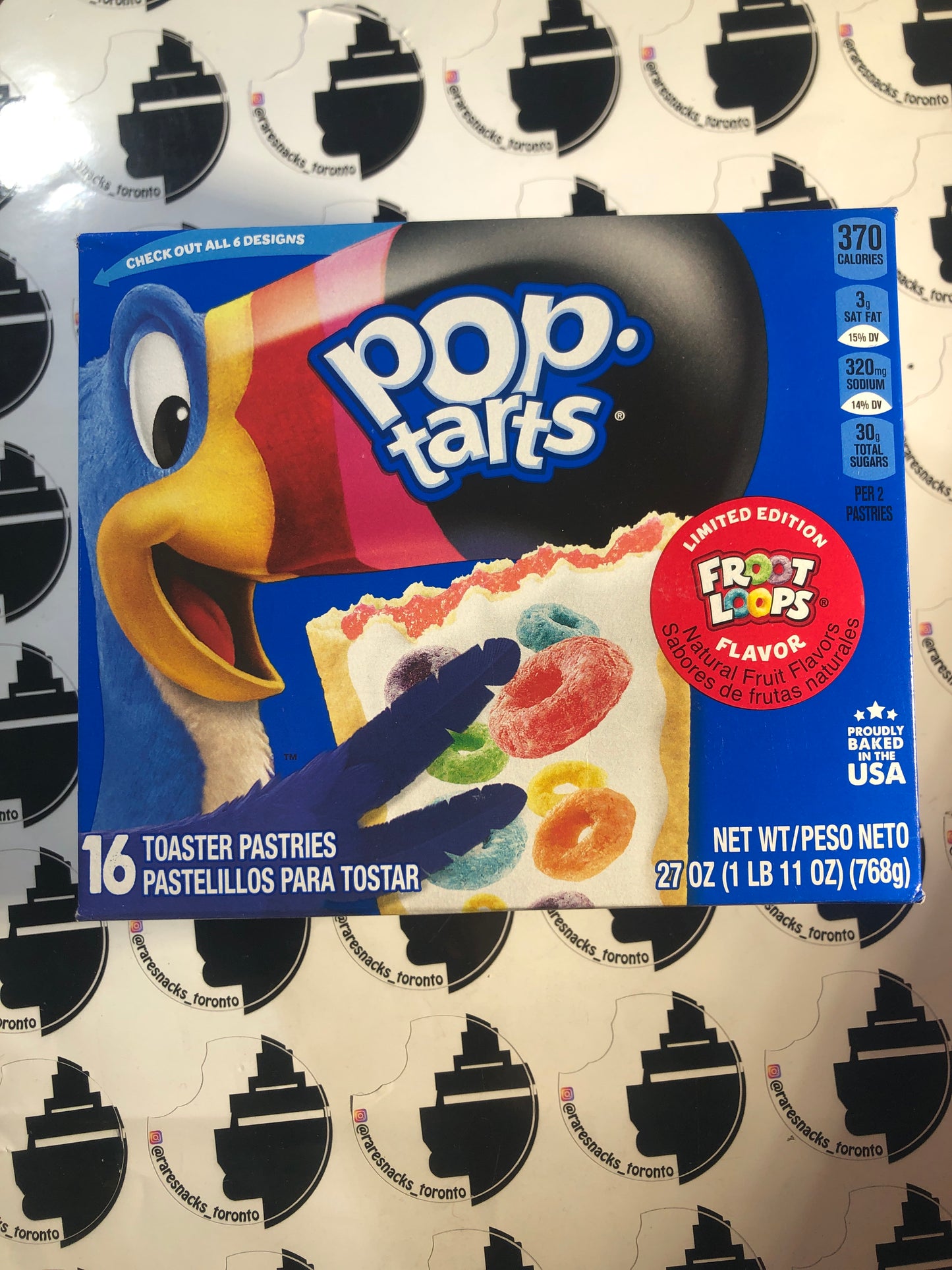 Poptarts Froot Loops 16pk