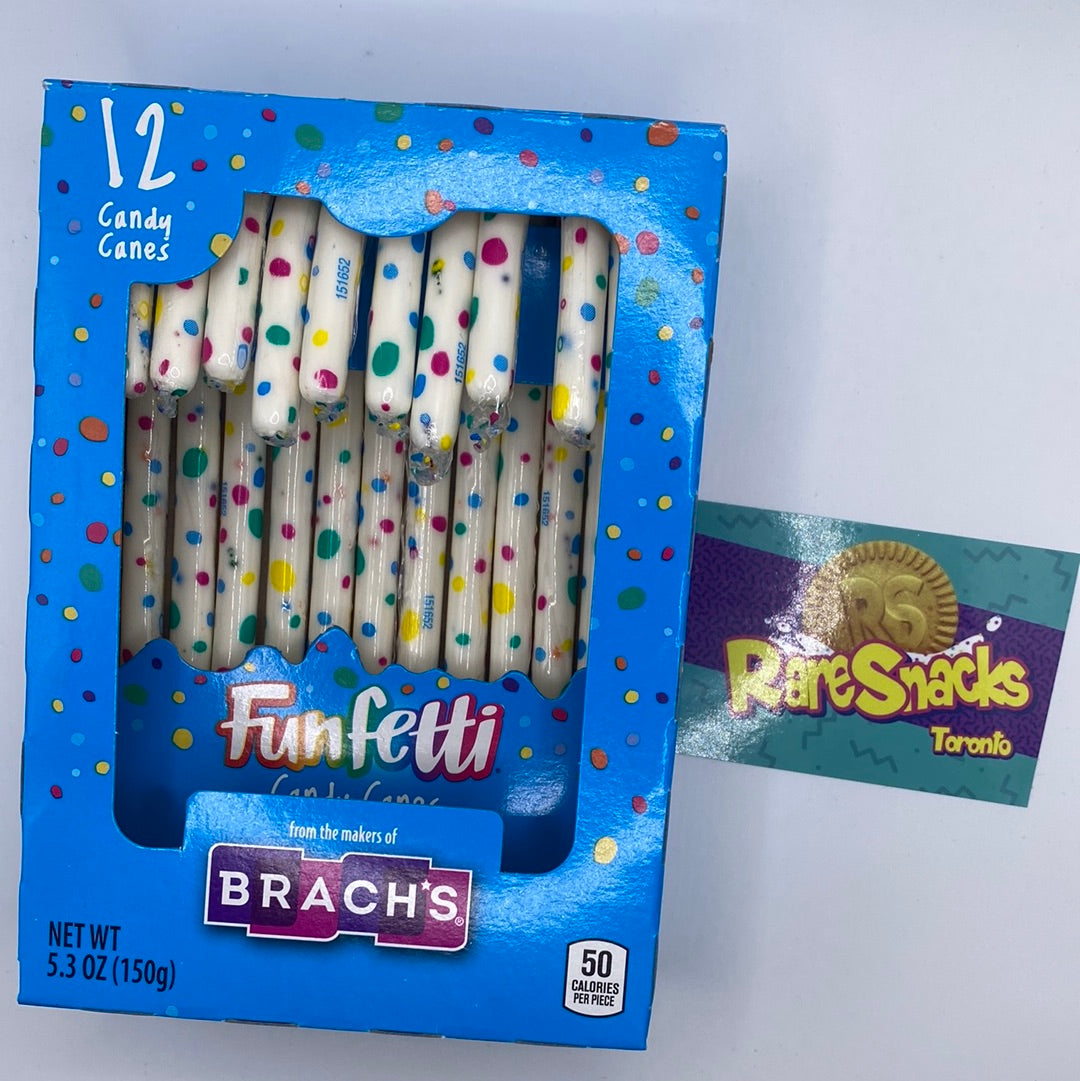 Funfetti Candy Canes 150g