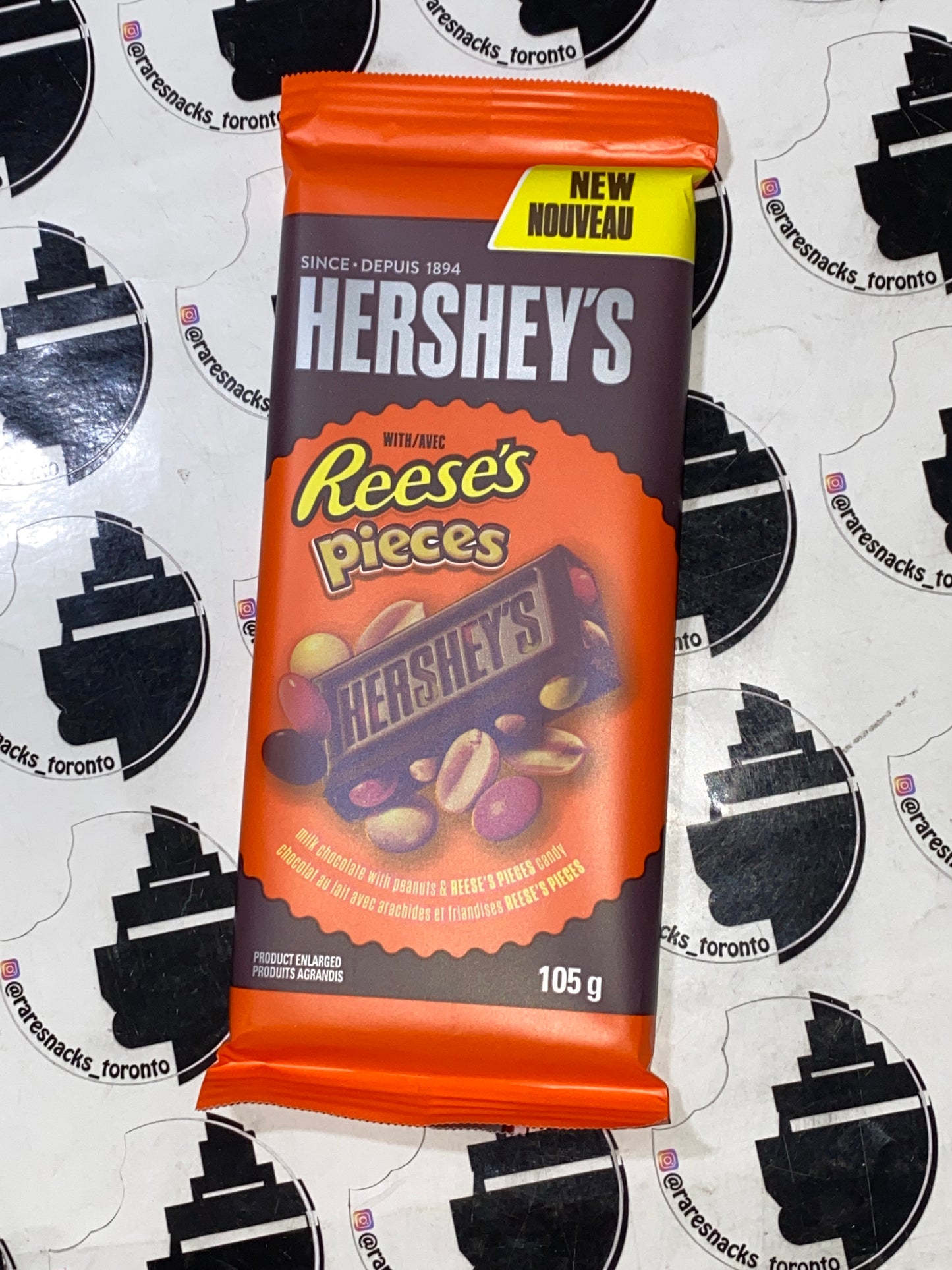 Hershey’s Reese’s Pieces with Peanuts Bar 105g