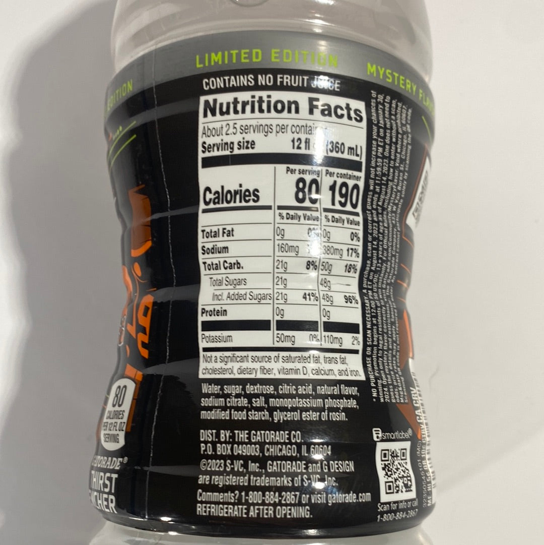 Gatorade Mystery Flavor 28oz