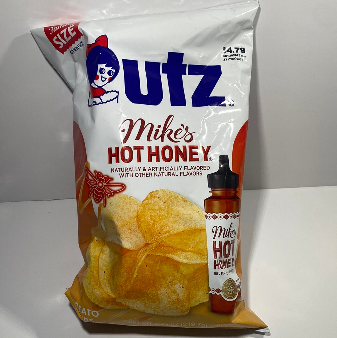 UTZ Mikes Hot Honey Potato Chips 219g