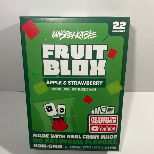 Unspeakable Fruit Blox 22pouches