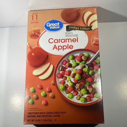Great Value Caramel Apple Cereal 453g