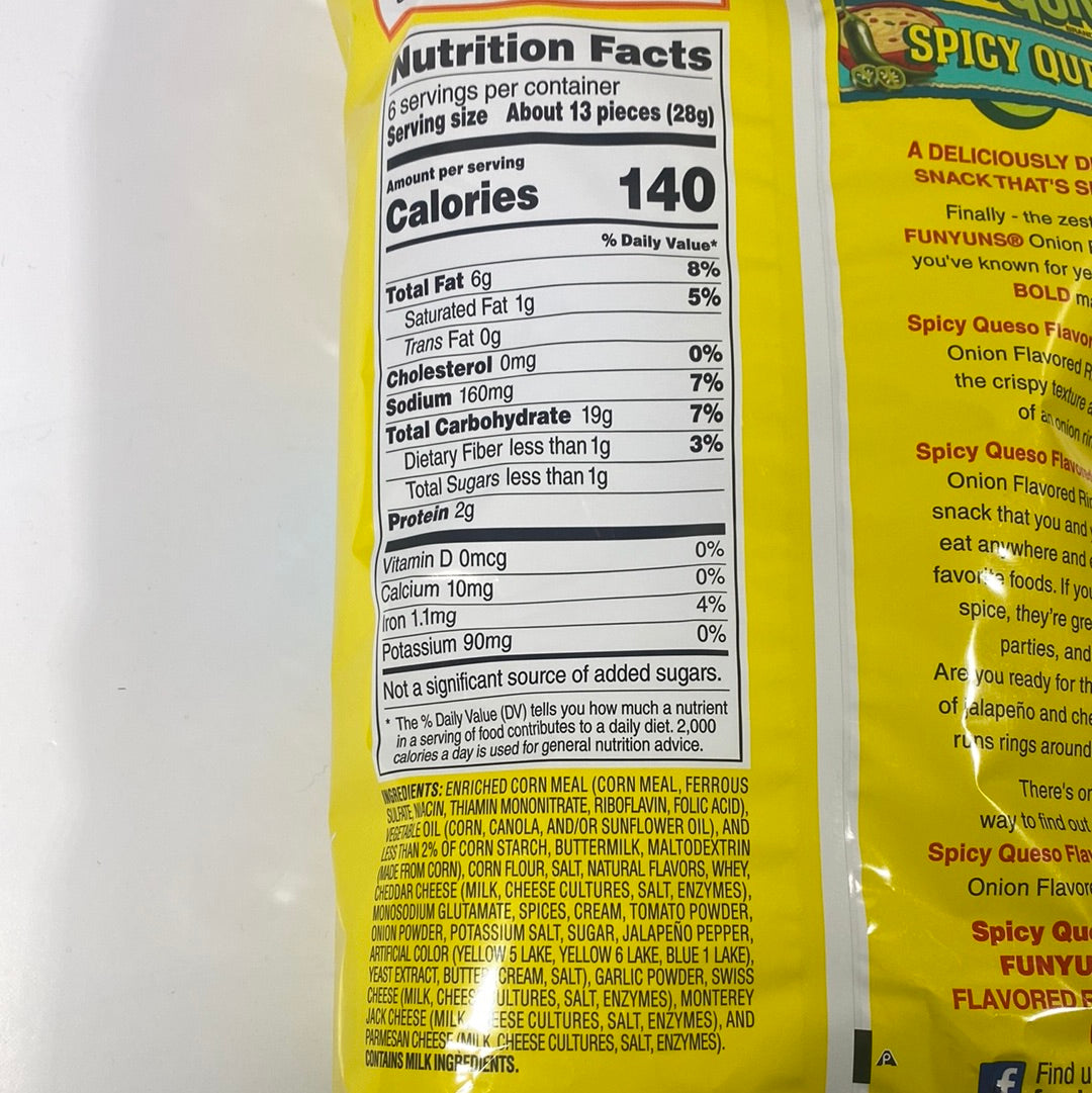 Funyuns Spicy Queso 170g