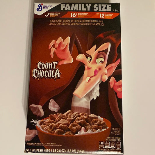 Count Chocula Cereal Family Size