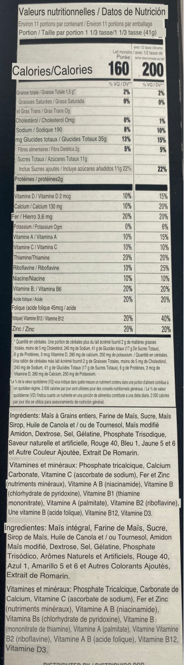 Monster Mash Remix Family Size 16oz