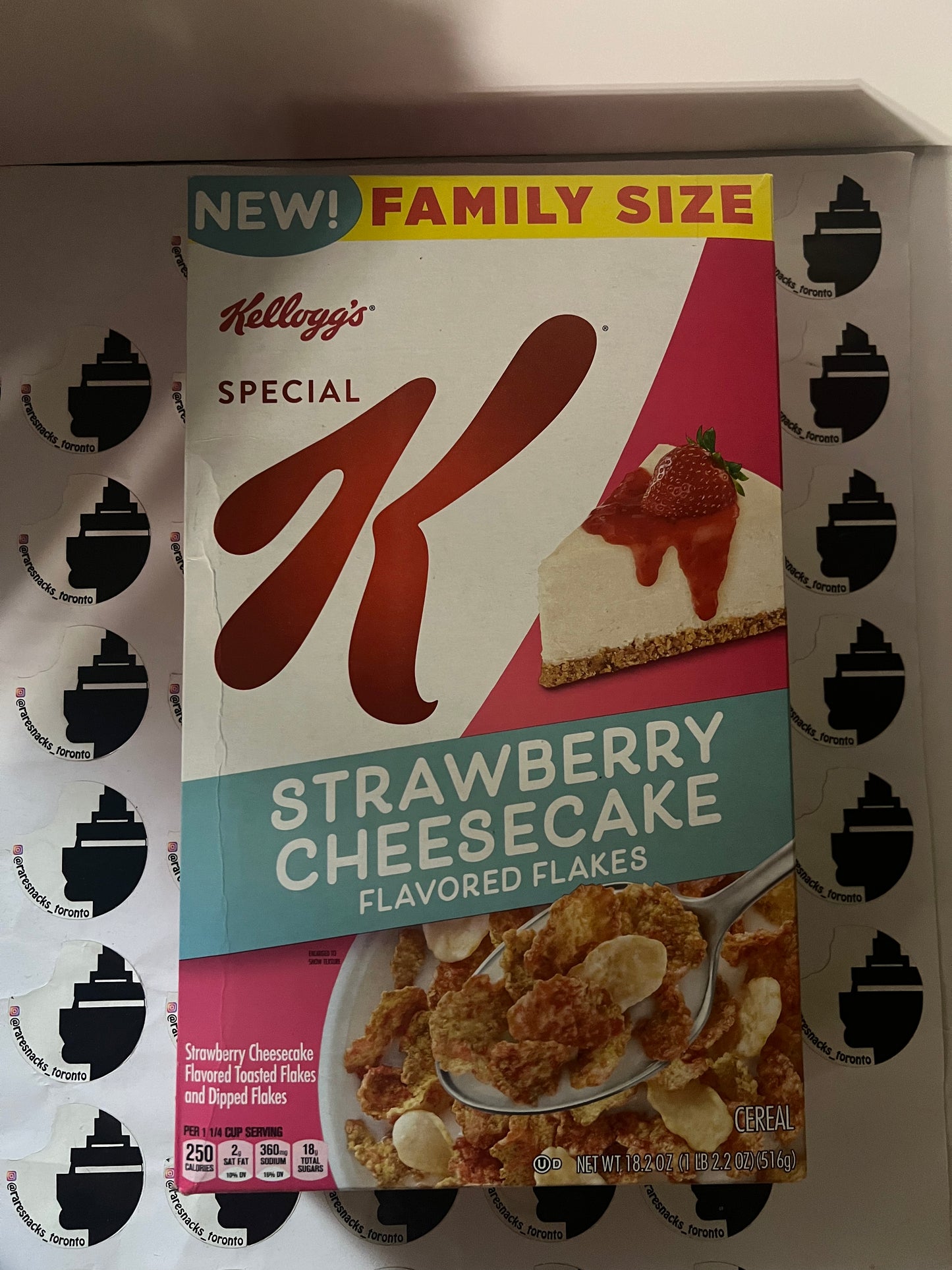 Special K Strawberry Cheesecake Family Size 516g