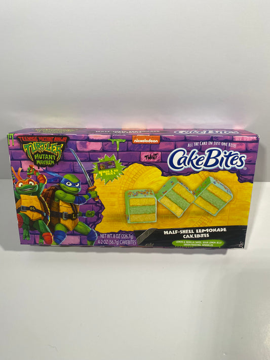 TMNT Cakebites Half Shell Lemonade 4 Grab n Go Packs
