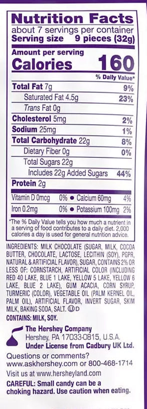 Cadbury Mini Eggs Rainbow 8oz